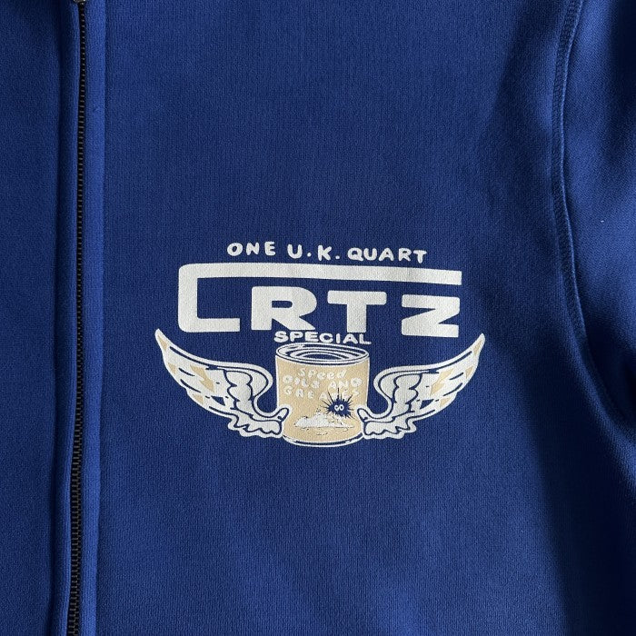 Corteiz Gasolina Double Zip Hoodie - Royal Blue - Set