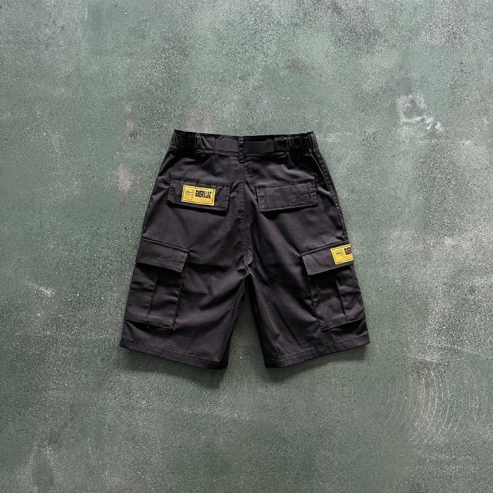 Corteiz OG Cargo Shorts - Triple Black