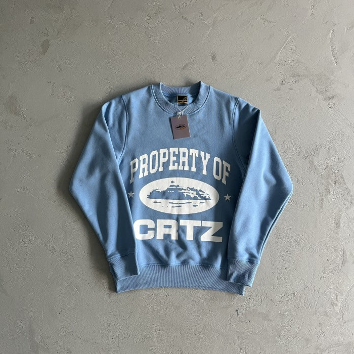 Corteiz P.O.C Property Of Corteiz Sweatshirt - Baby Blue