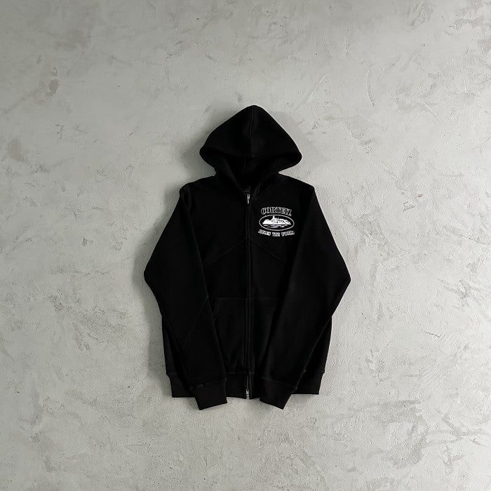 Corteiz Superior V2 Zip-Up Hoodie & Pants Suit / Set - Black