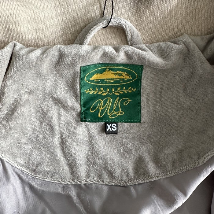 Corteiz VVS Uptown Velour Track Jacket - Grey