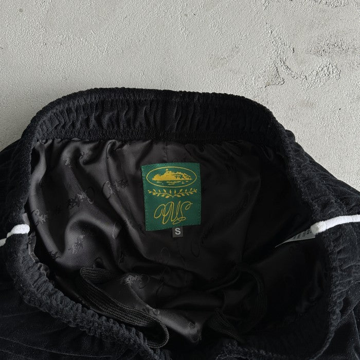 Corteiz VVS Velour Track Pants - Black