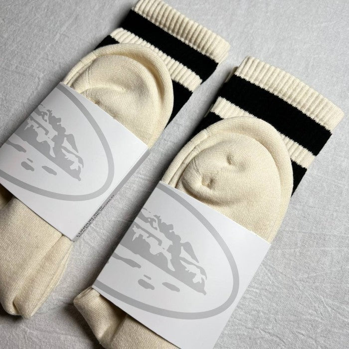 Corteiz Corteiz Retro Cream Socks
