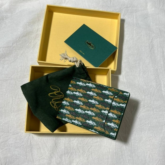 Corteiz VVS Leather Card Holder - Yellow SS23