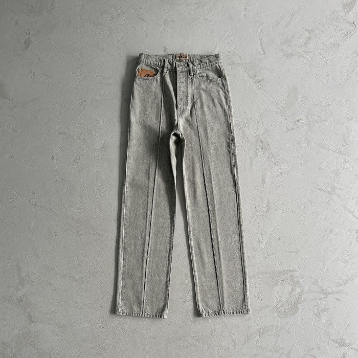 Corteiz C-Star Stitch-Down Jeans - Gray