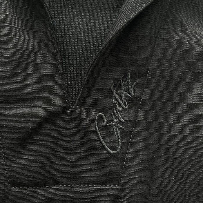 Corteiz Guerillaz Drilltop Jacket - Triple Black
