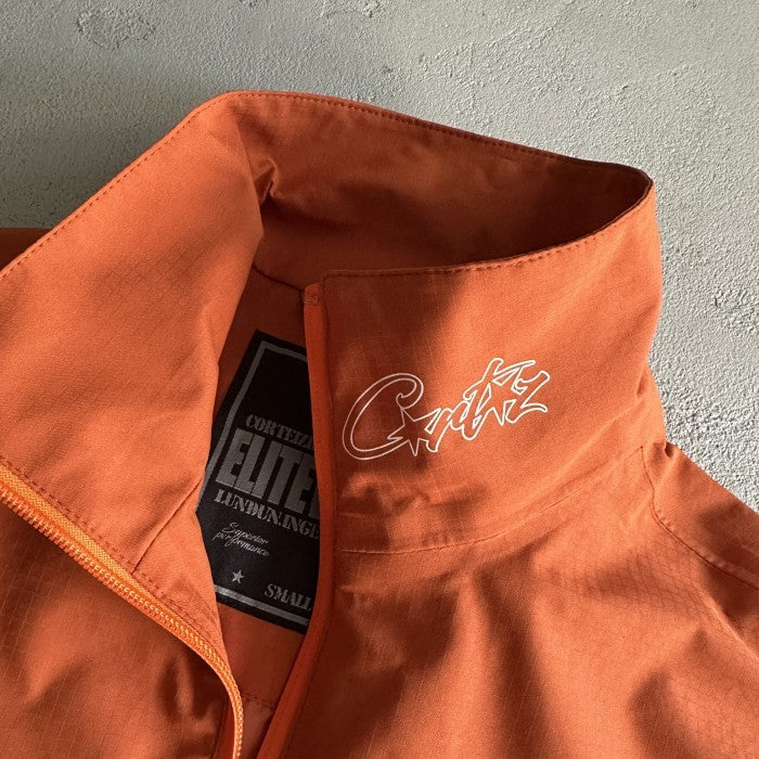 Corteiz Gutta Waterproof Jacket & Pants Set / Suit - Burnt Orange - 1 Set