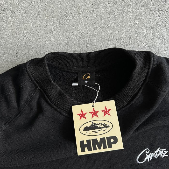 Corteiz HMP V2 Sweatshirt & Sweatpants Suit / Set - Black