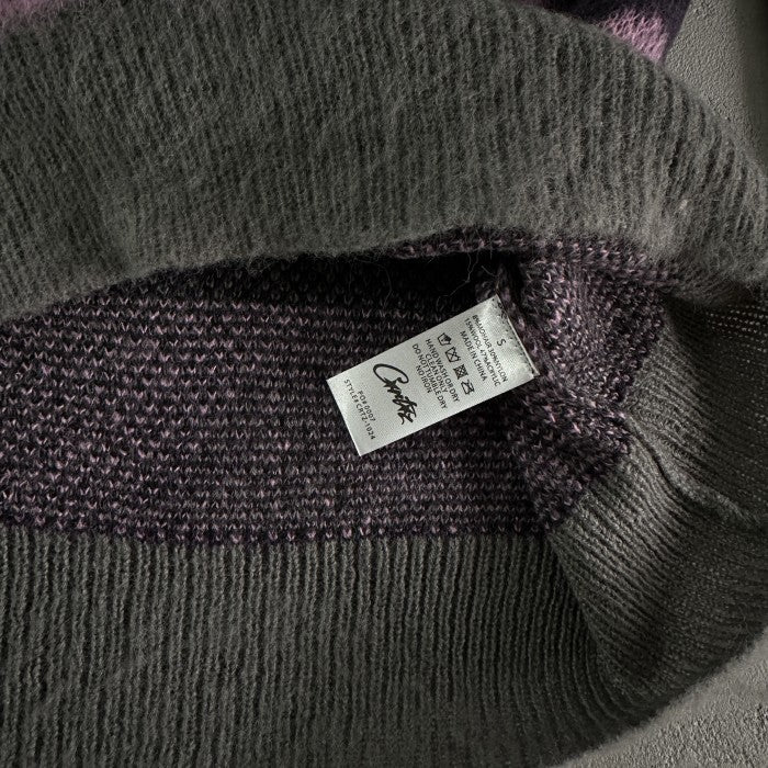 Corteiz Mohair Knit Sweater 'Sakura Camo'