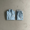 Corteiz Shukushuku Tracksuit - Jacket Pants Set - Baby Blue