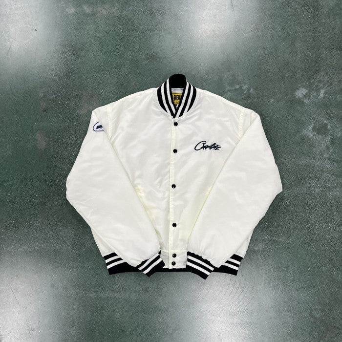 Corteiz Stadium Jacket - White