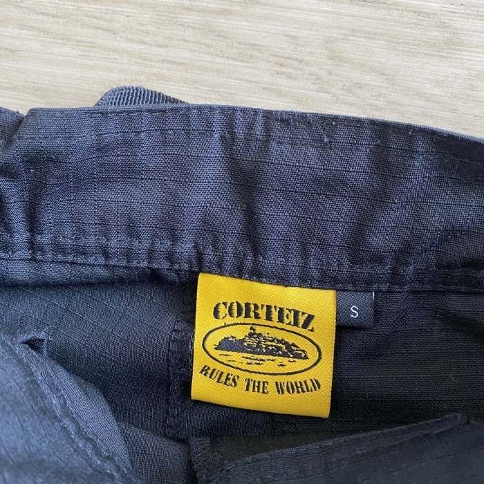 Corteiz Alcatraz Cargo Shorts - Black
