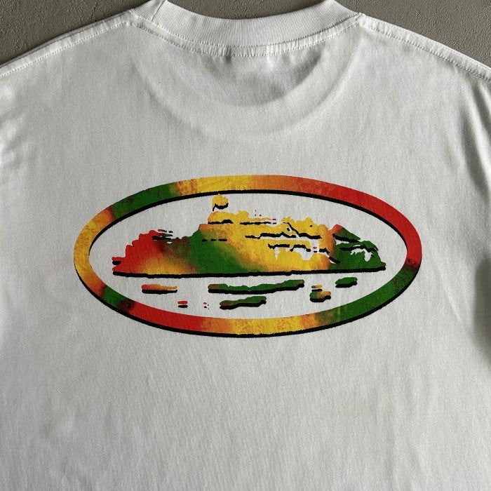 Corteiz Alcatraz Sunset Tee - White