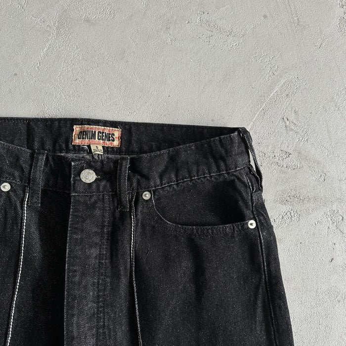 Corteiz C-Star Stitch-Down Jeans - Black