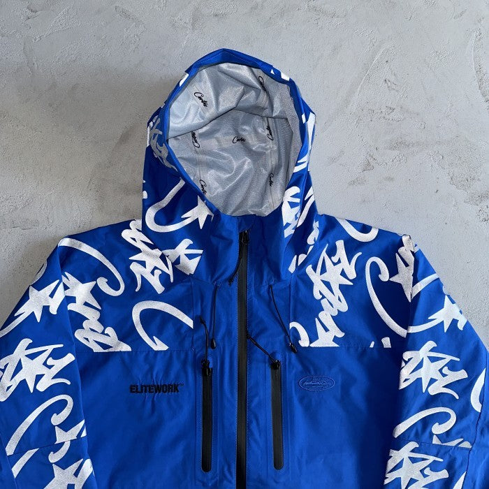 Corteiz Elitework Waterproof Shell Jacket 'Royal Blue'