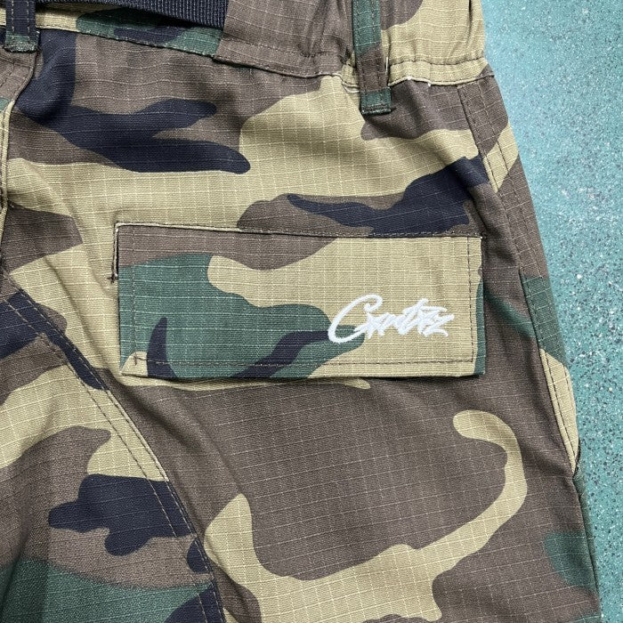 Corteiz Guerillaz* Cargos Pants - Woodland Camo