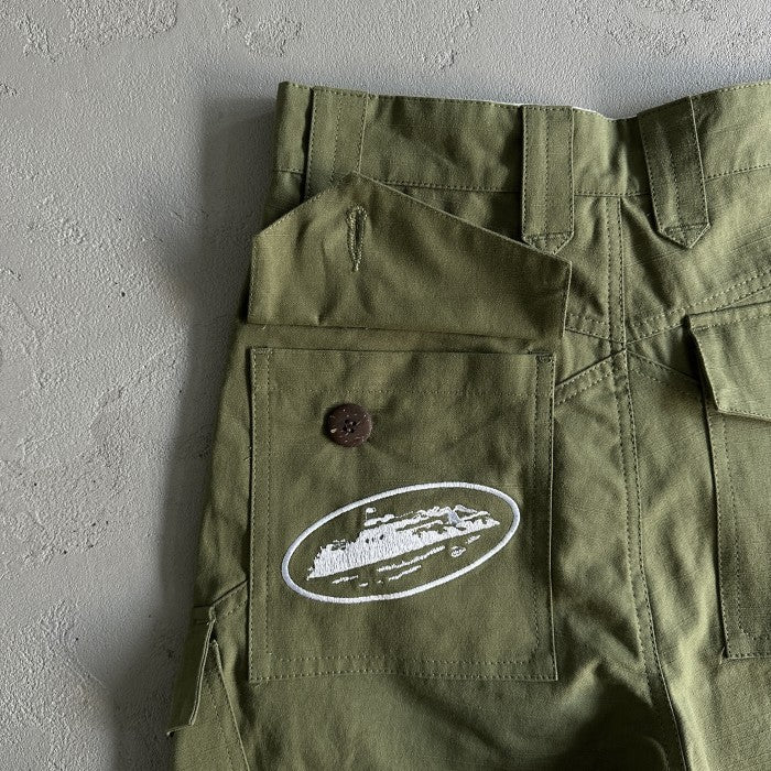 Corteiz Storm Cargo Shorts - Khaki