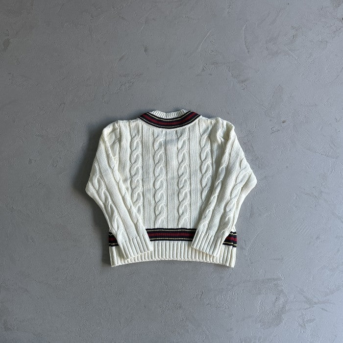 Corteiz Wimbledon Knit Sweater - White