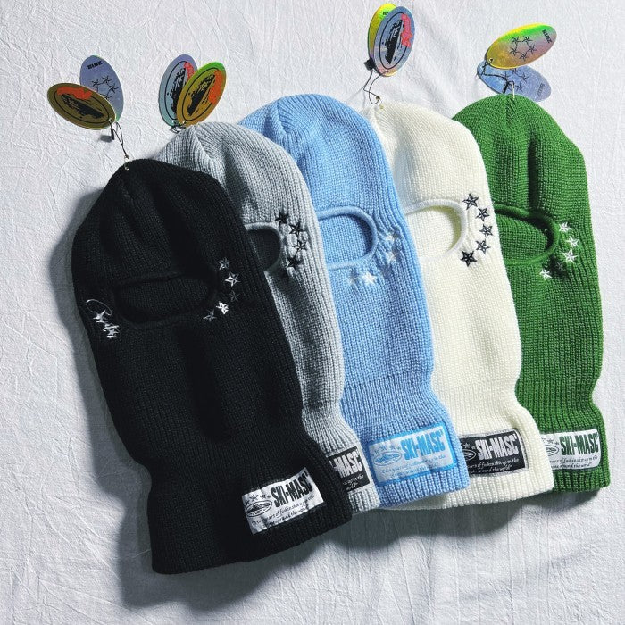 Corteiz 5th Anniversary 5 Star Knit Balaclava