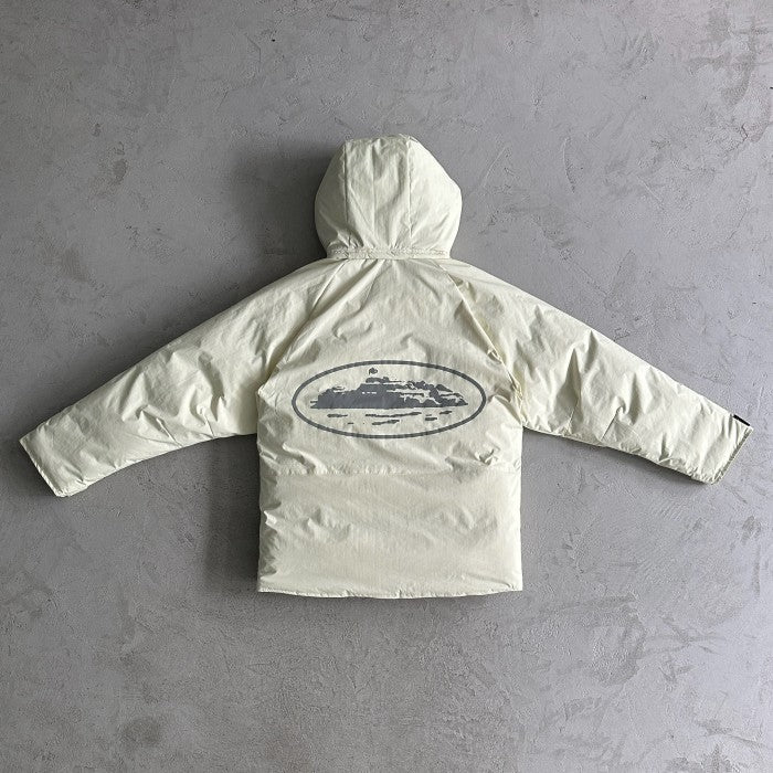Corteiz Bolo B.I.G Jacket (Down) - Cream