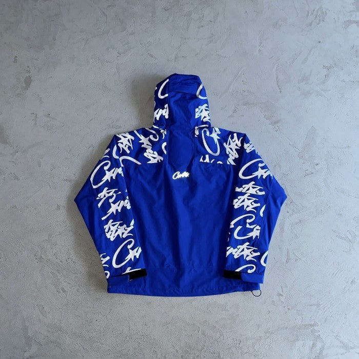 Corteiz Elitework Waterproof Shell Jacket 'Royal Blue'