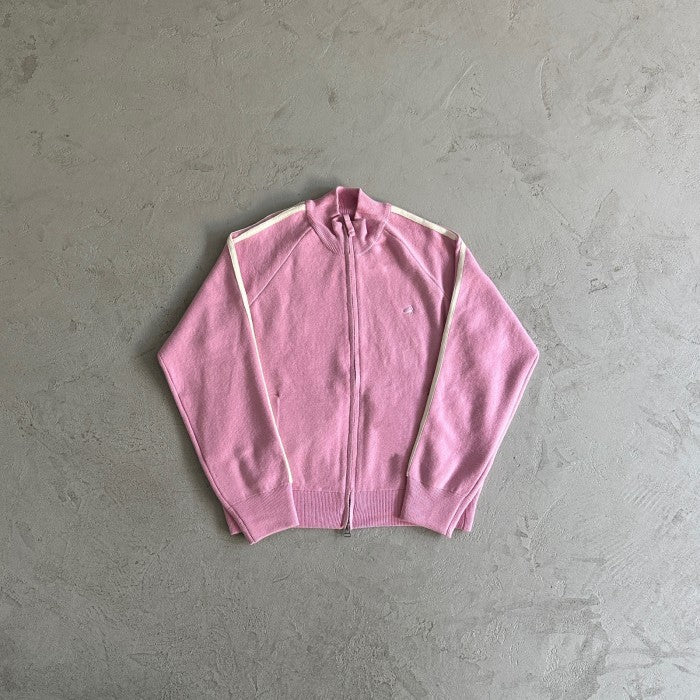 Corteiz Knit Zip Up Fleece Jacket - Pink