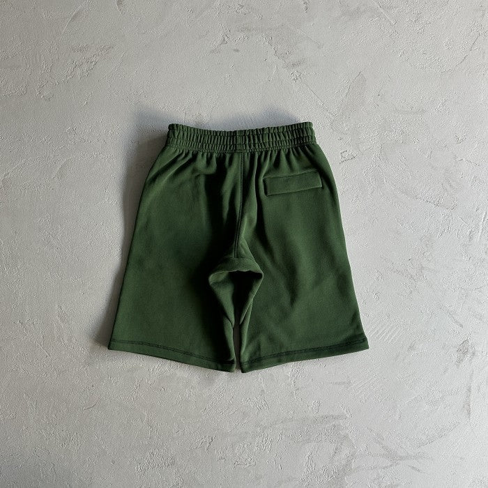 Corteiz R.T.W rul*s the world Hoodie & Shorts Set / Suit - Forest Green