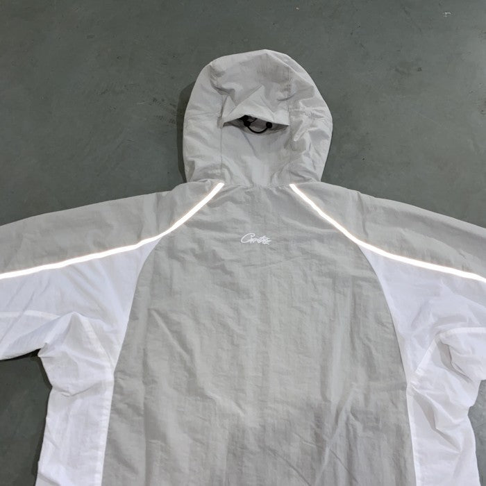 Corteiz Spring Jacket - Alcatraz Sun & Rain Grey Windbreaker