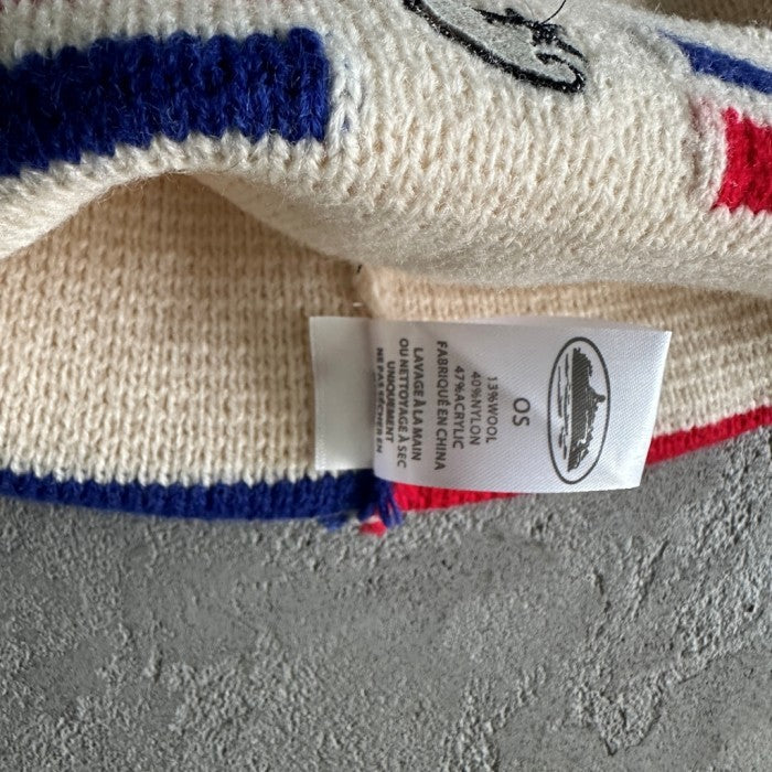 Corteiz VVS Knit Beanie 'Cream'