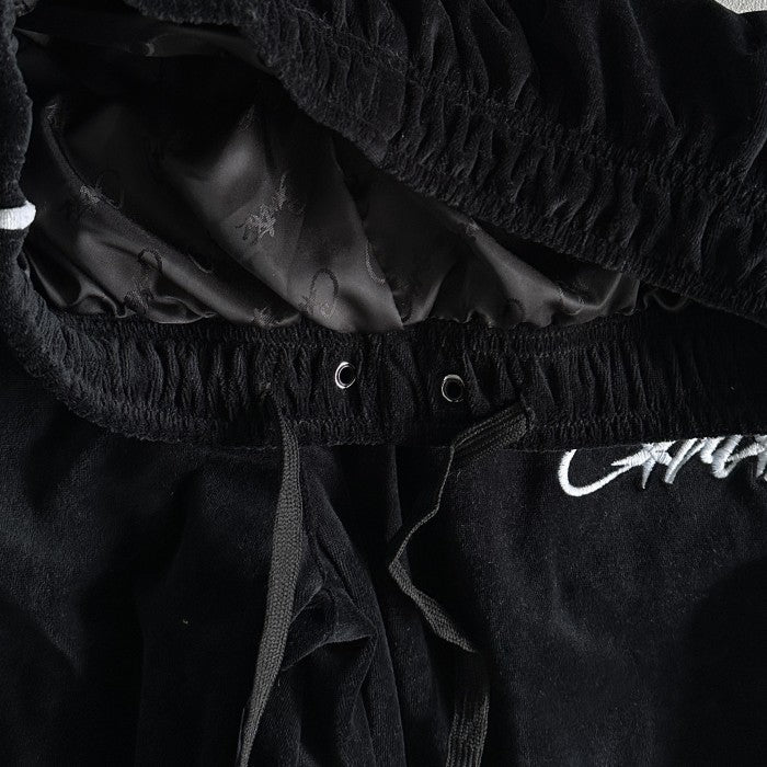 Corteiz VVS Velour Track Pants - Black