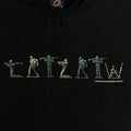 Corteiz Army Alphabet Tee - Black