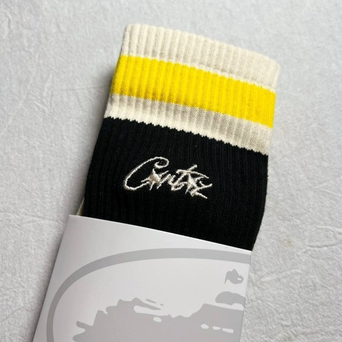 Corteiz Corteiz Retro Cream Yellow Socks