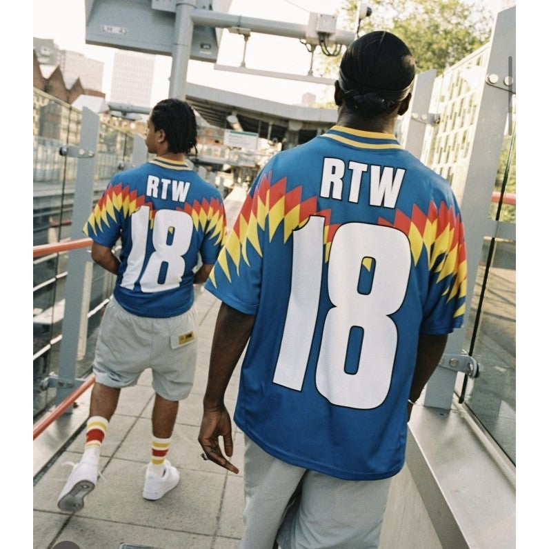 Corteiz Club R.T.W Football Jersey 'Blue'