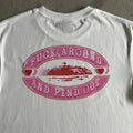 Corteiz Fuck Around Tee - White/Pink