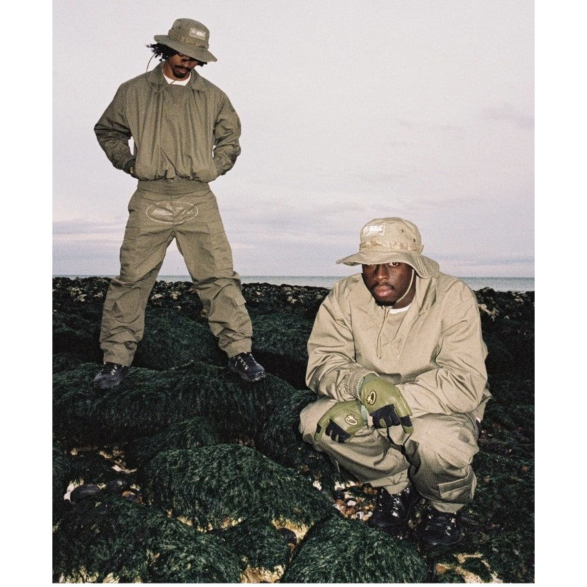 Corteiz Guerillaz Drilltop Jacket - Khaki Green