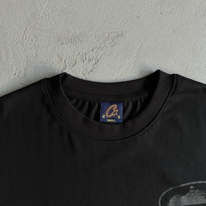 Corteiz OG Island Tee - Triple Black