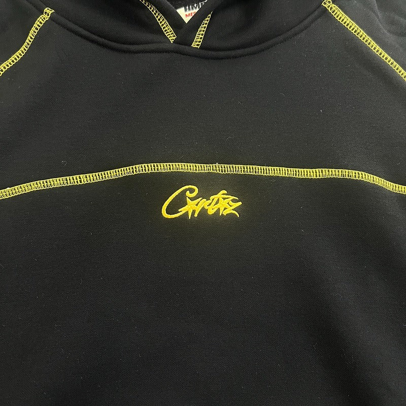 HMP V2 Hoodie & Pants Black/Yellow - Corteiz.RTW