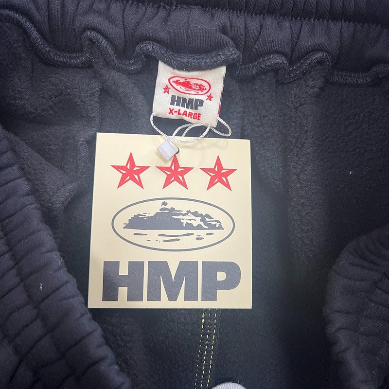 HMP V2 Hoodie & Pants Black/Yellow - Corteiz.RTW