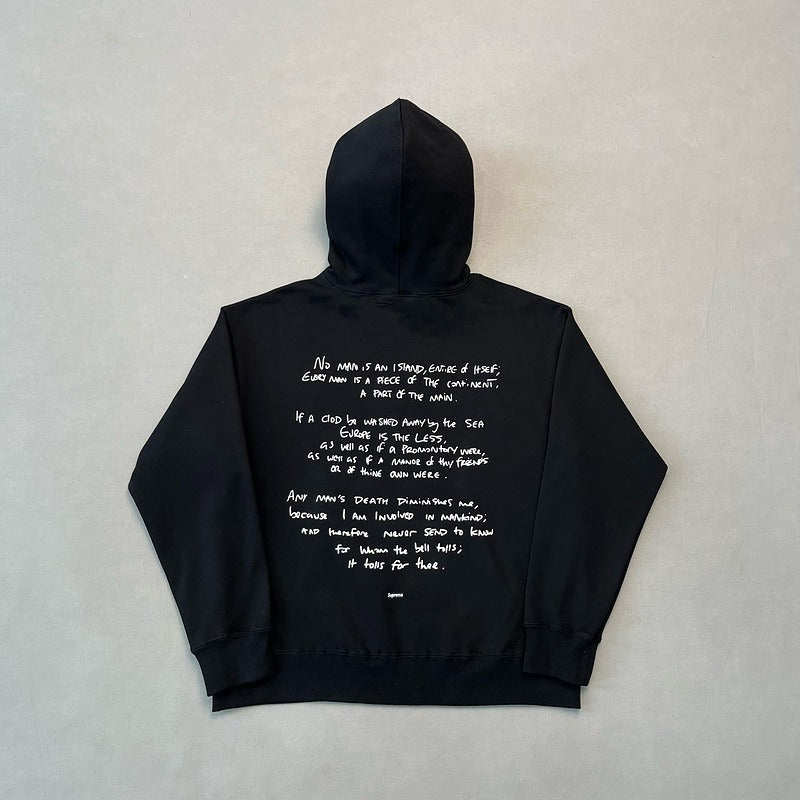 Supreme x Corteiz Rules The World Hoodie Black