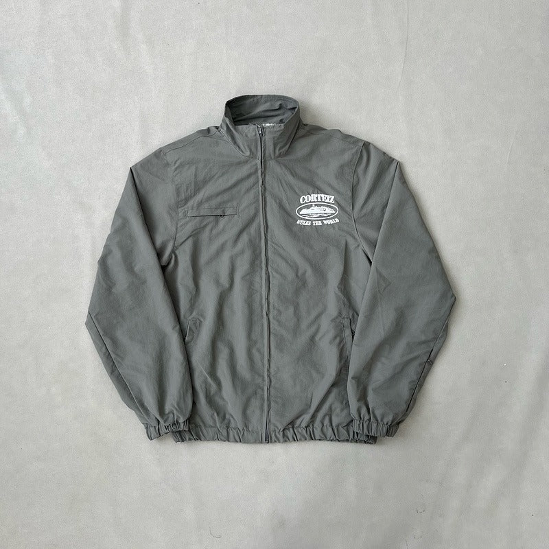 OG Shukushuku Jacket (BLACK/GREY/BLUE) - Corteiz