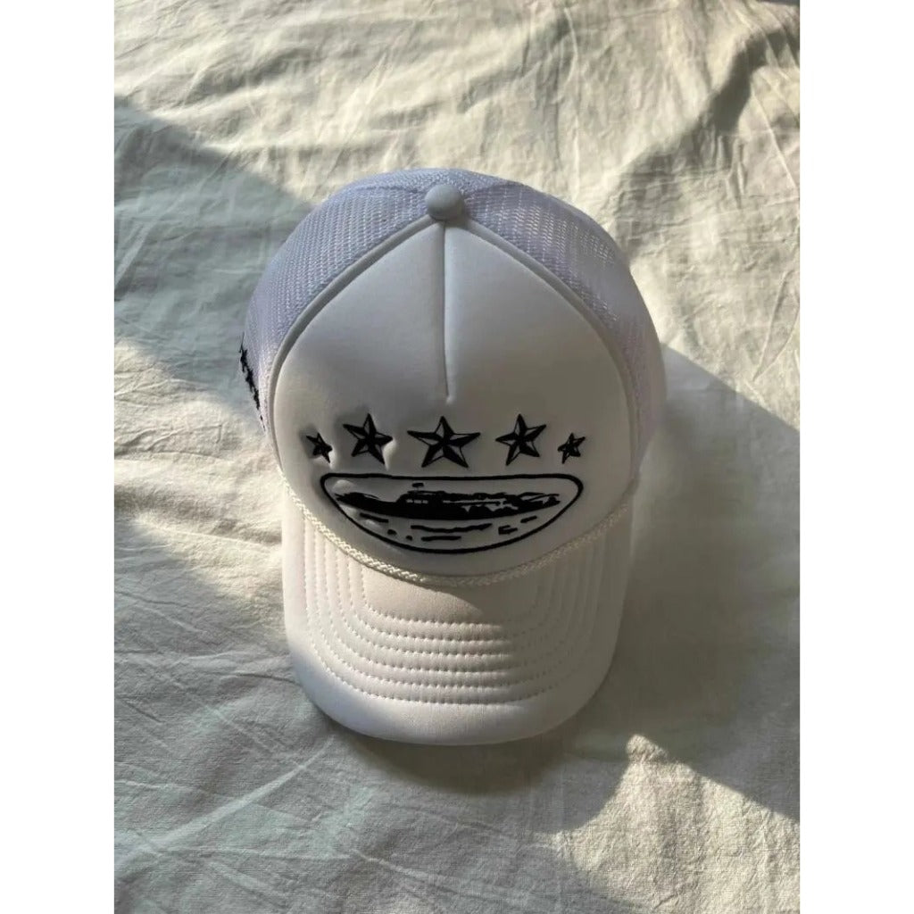 5 Starz Alcatraz Trucker Hat - Corteiz.RTW [READY STOCK]