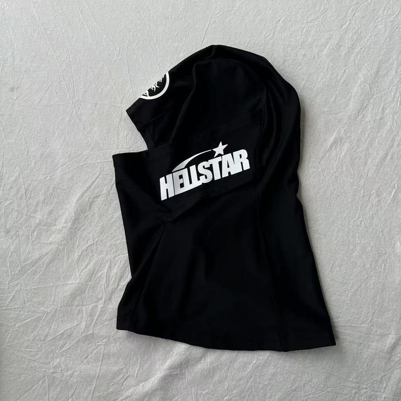 Hellstar Logo Balaclava - Black [NFC]