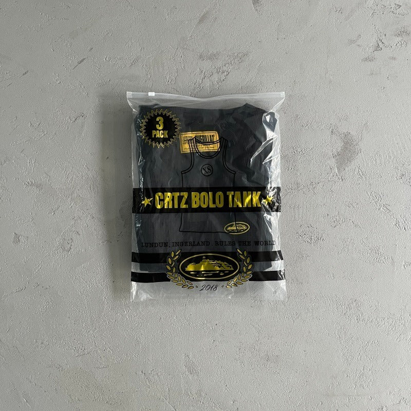 Bolo Essentials Tank Top (3-Pack) - Corteiz