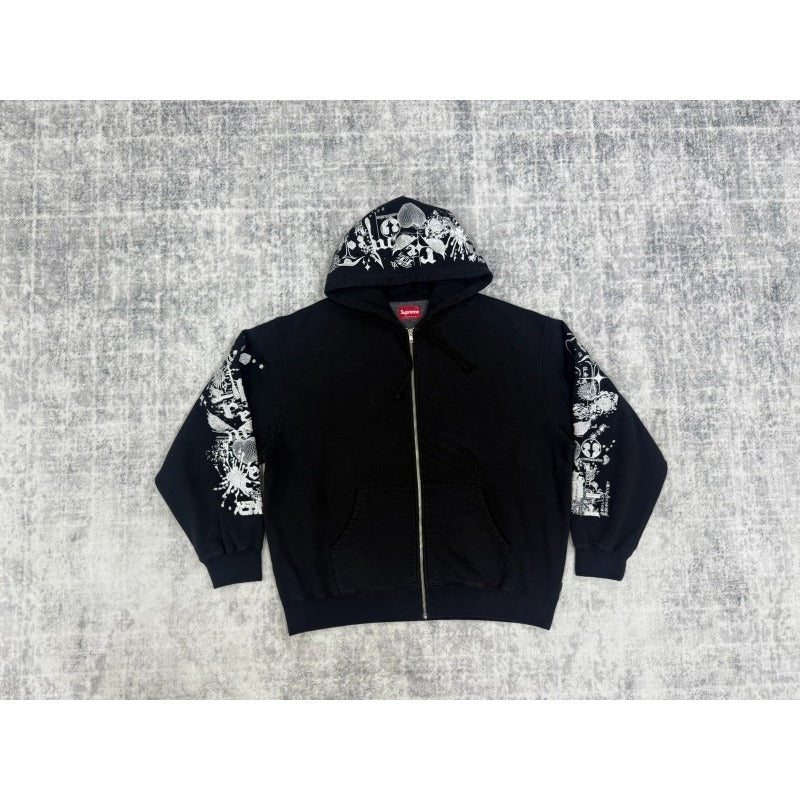 Supreme AOI Glow-in-the-Dark Tracksuit - Jackets - Black