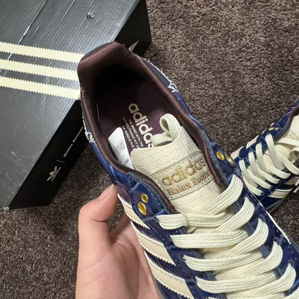 Adidas x Wales Bonner Samba OG "Navy Croc"