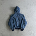 Embossed C-Star Denim Work Jacket Blue - Corteiz