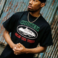 OG Alcatraz Italia Tee 'Black' - Corteiz