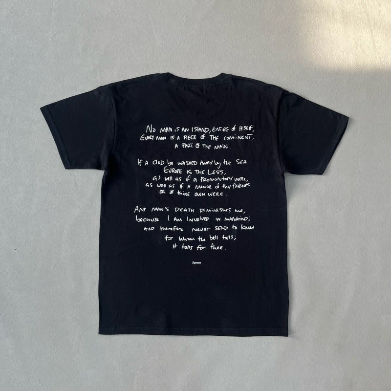 SUP x Corteiz Rules The World Tee Black