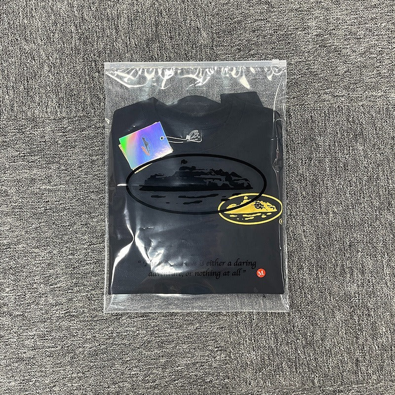 Corteiz.RTW - OG Island Tee Black/Yellow