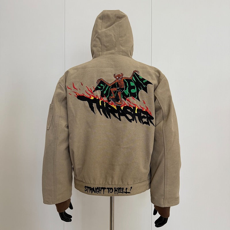 Supreme Thrasher Hooded Work Jacket